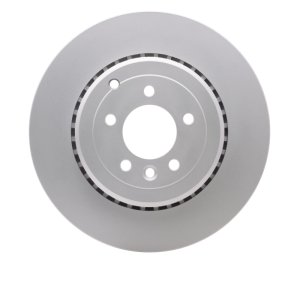 Land Rover Range Rover Sport Brake Rotor (1) - Rear - R1 Concepts - Plain, Hi-Carbon Alloy GEOMET Coated - `10-`13